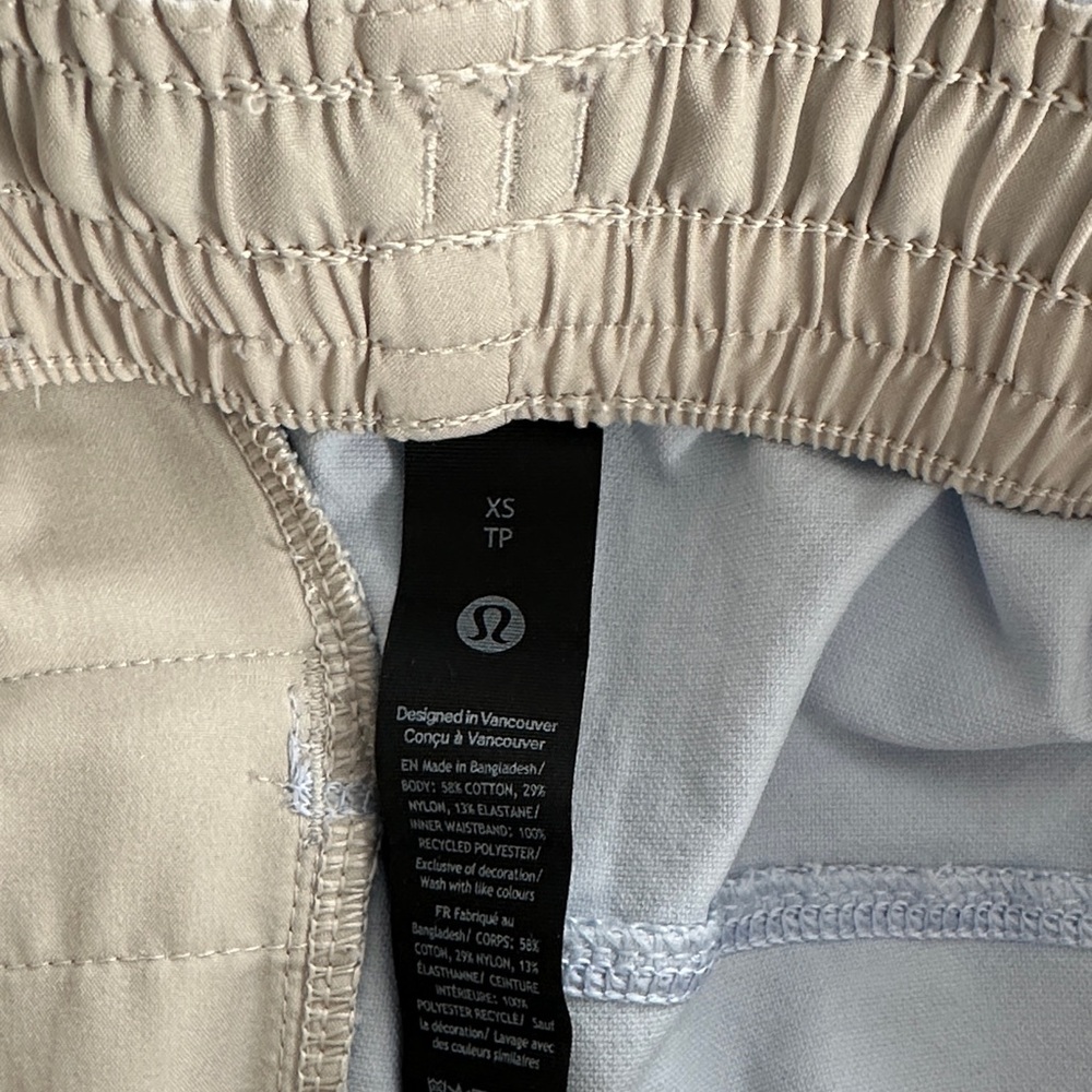 Lululemon Athletica Soft Gray Men's Athletic Shorts